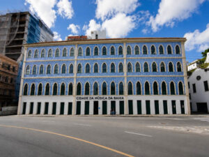 Cidade da Música da Bahia antigo Sobrado Azulejado