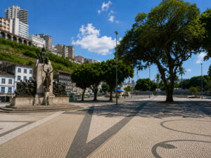 Praça Maria Felipa antiga Praça Visconde de Cayru