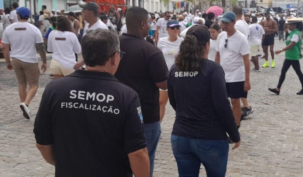 Semop apreende quase mil itens irregulares durante Lavagem do Bonfim
