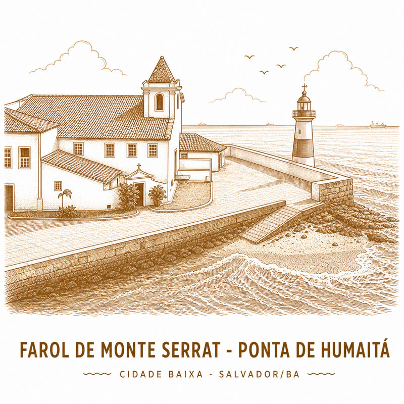 Farol de Monte Serra - Ponta de Humaitá