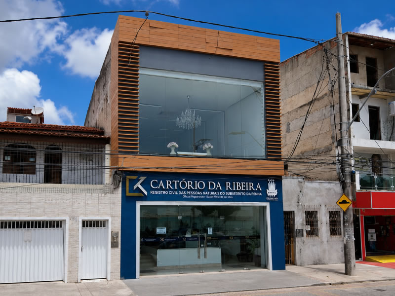 Cartorio da Ribeira - Registro civil das pessoas naturais do Subdistrito da Penha