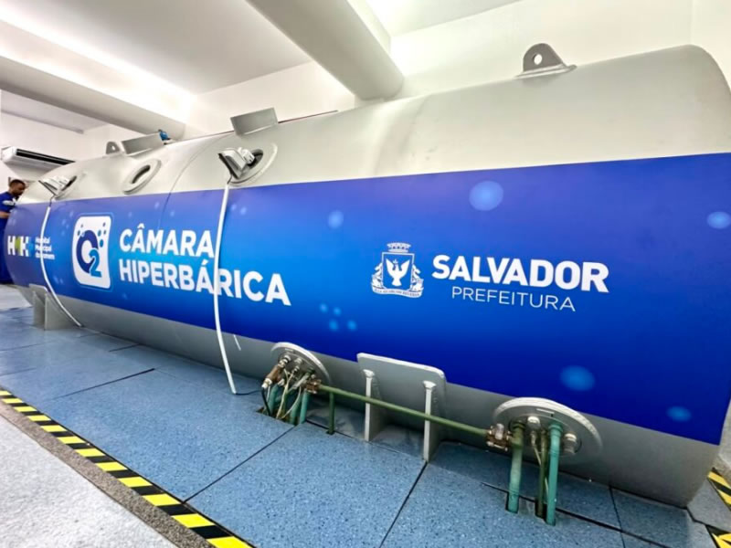 Hospital Municipal do Homem amplia atendimento na Cidade Baixa com serviço de oxigenoterapia hiperbárica